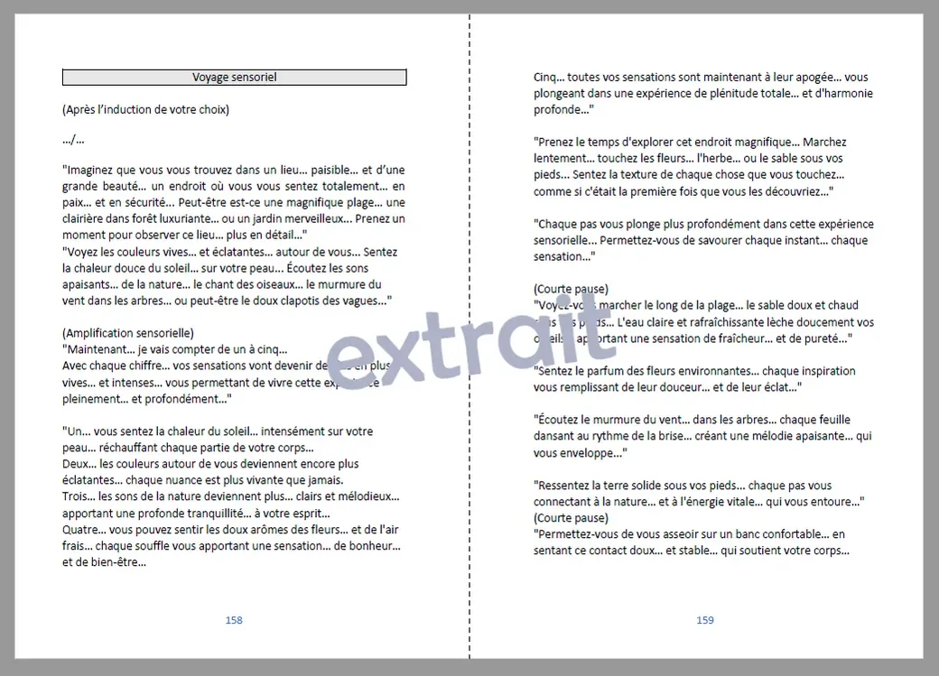 100 scripts inédits pour l'hypnose, l'autohypnose et la méditation ...